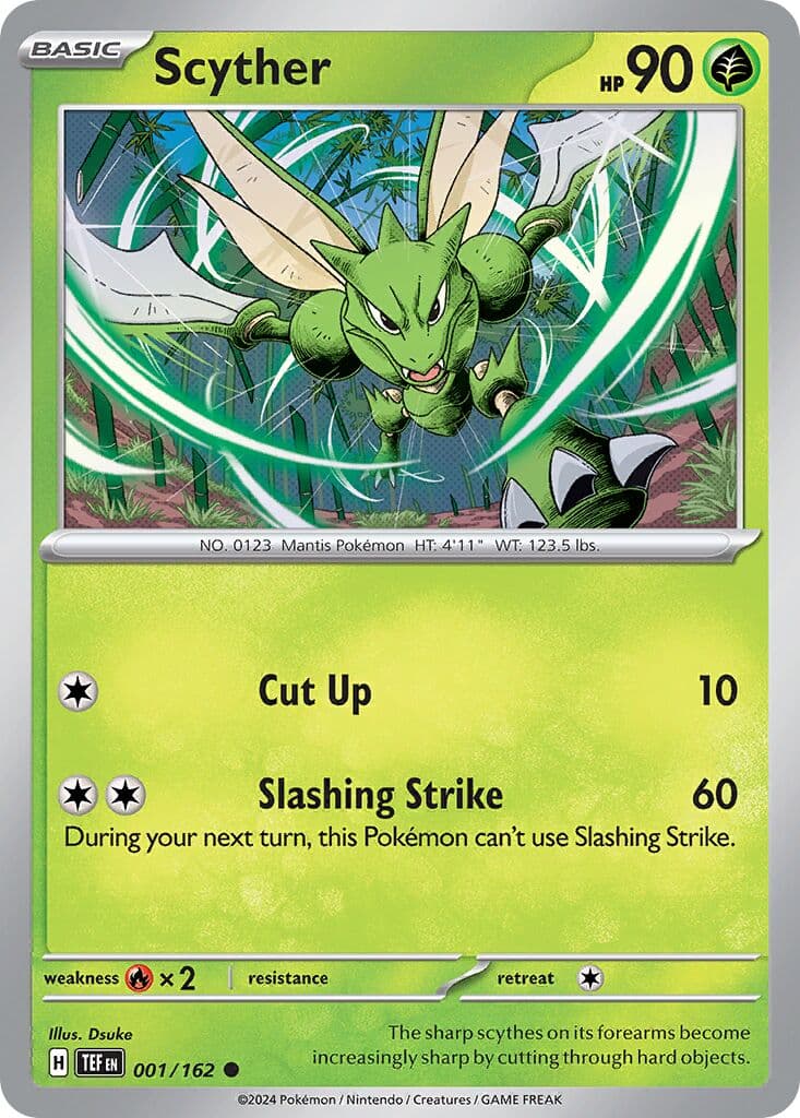 Temporal Forces Pokemon card #001 - high resolution TCG trading card image