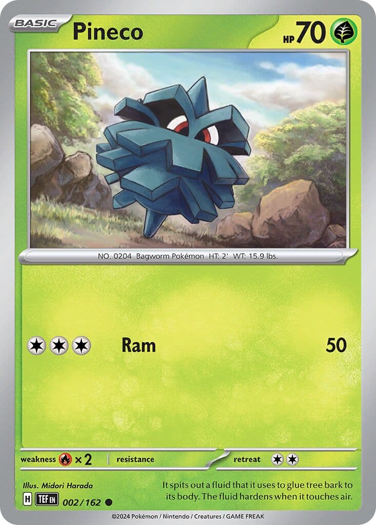 Temporal Forces Pokemon card #002 - high resolution TCG trading card image