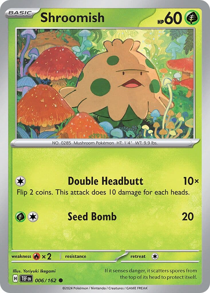 Temporal Forces Pokemon card #006 - high resolution TCG trading card image