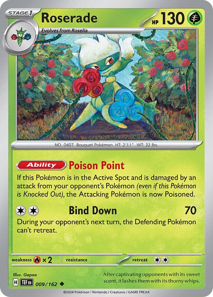 Temporal Forces Pokemon card #009 - high resolution TCG trading card image