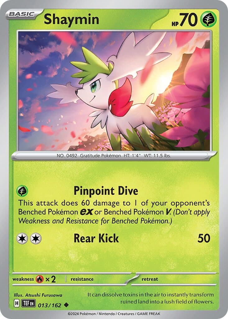 Temporal Forces Pokemon card #013 - high resolution TCG trading card image