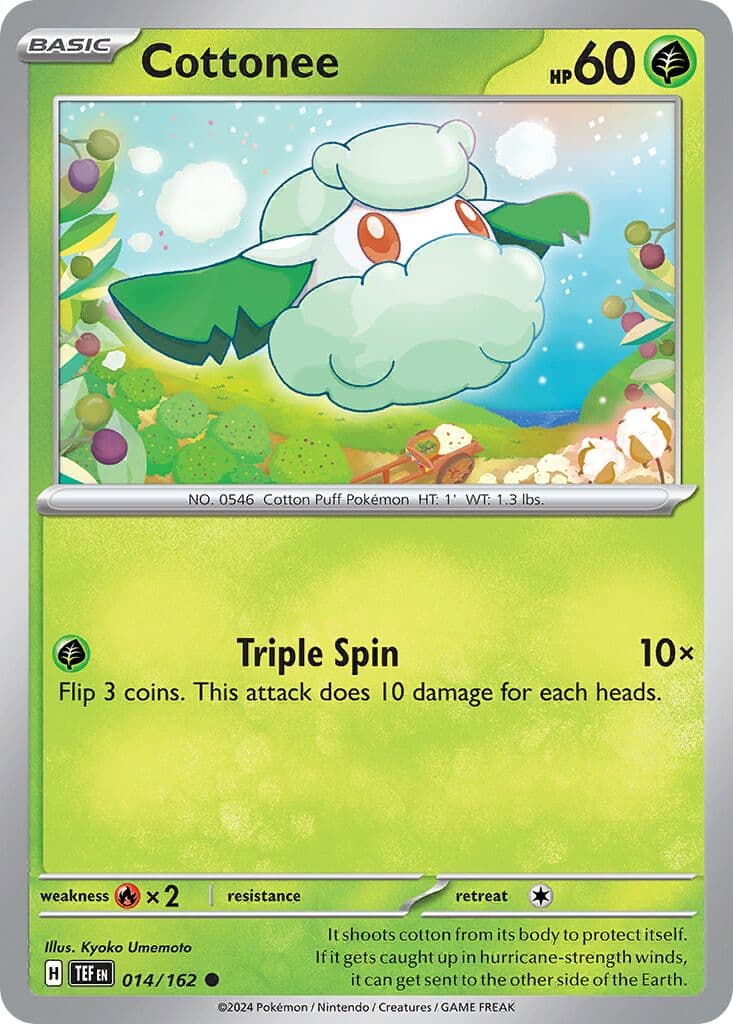 Temporal Forces Pokemon card #014 - high resolution TCG trading card image