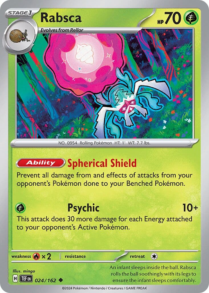 Temporal Forces Pokemon card #024 - high resolution TCG trading card image