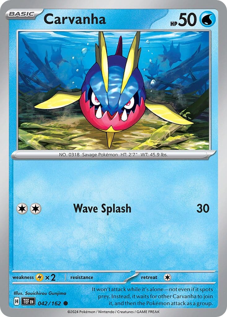 Temporal Forces Pokemon card #042 - high resolution TCG trading card image