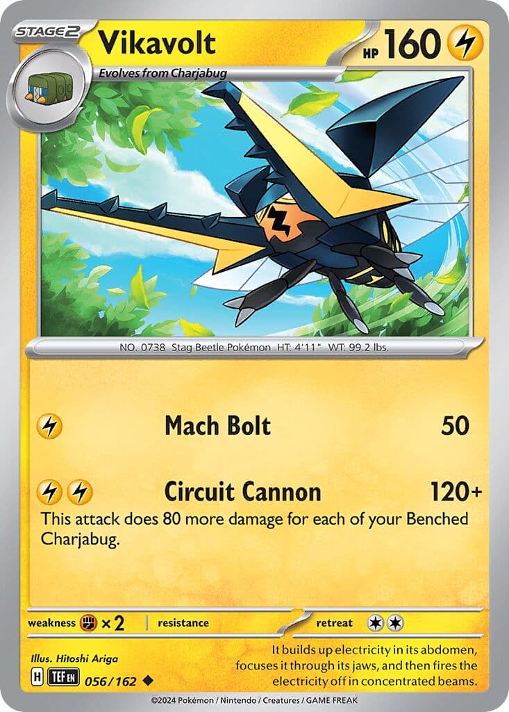 Temporal Forces Pokemon card #056 - high resolution TCG trading card image