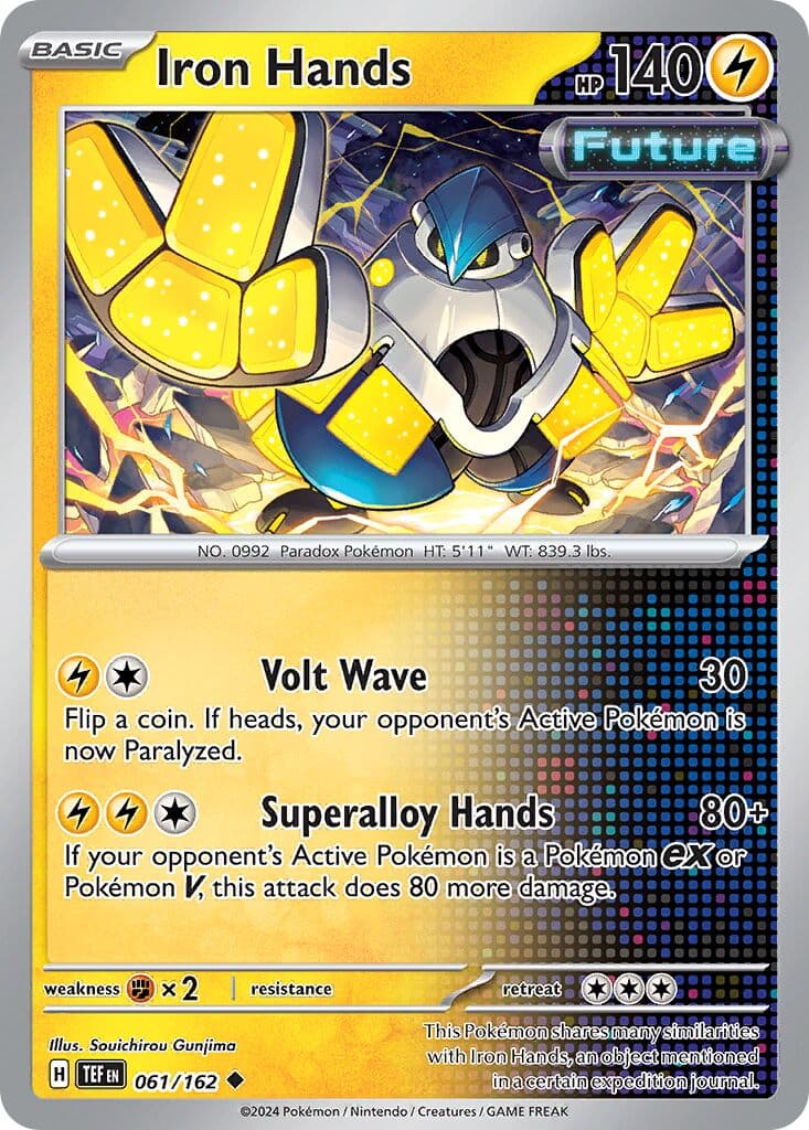 Temporal Forces Pokemon card #061 - high resolution TCG trading card image
