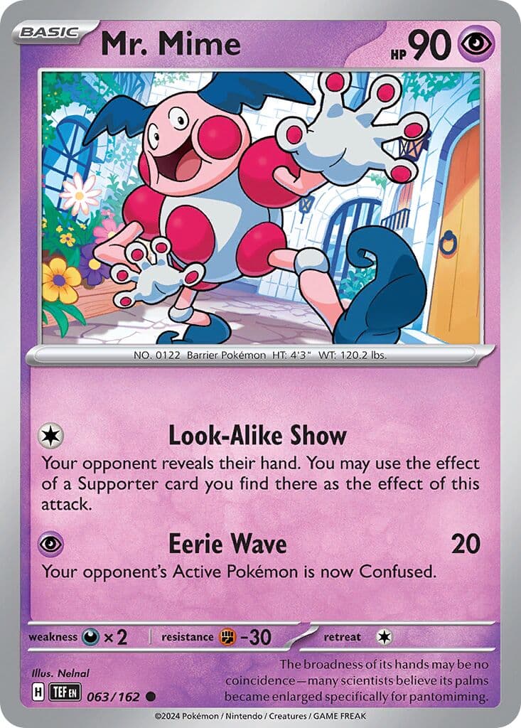 Temporal Forces Pokemon card #063 - high resolution TCG trading card image