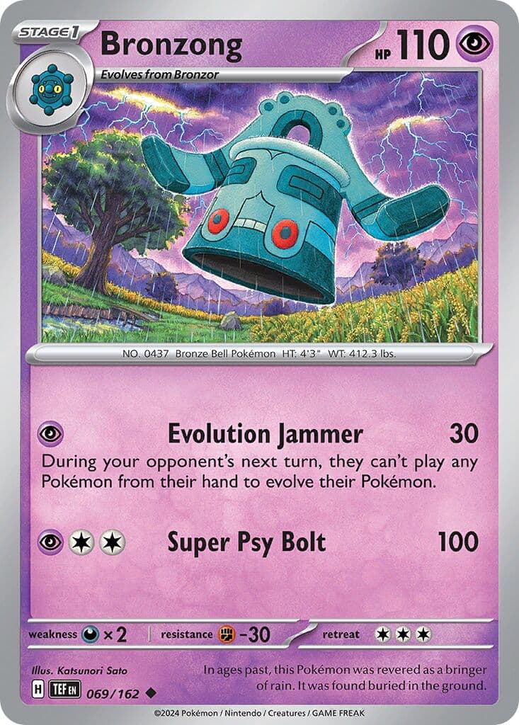 Temporal Forces Pokemon card #069 - high resolution TCG trading card image