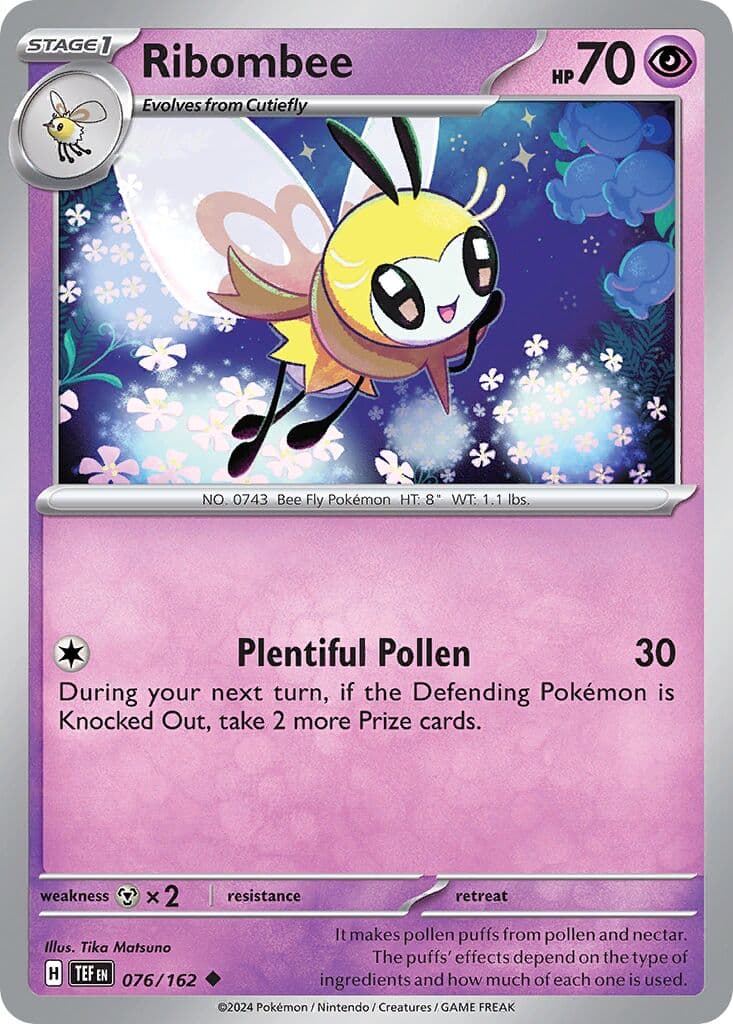 Temporal Forces Pokemon card #076 - high resolution TCG trading card image