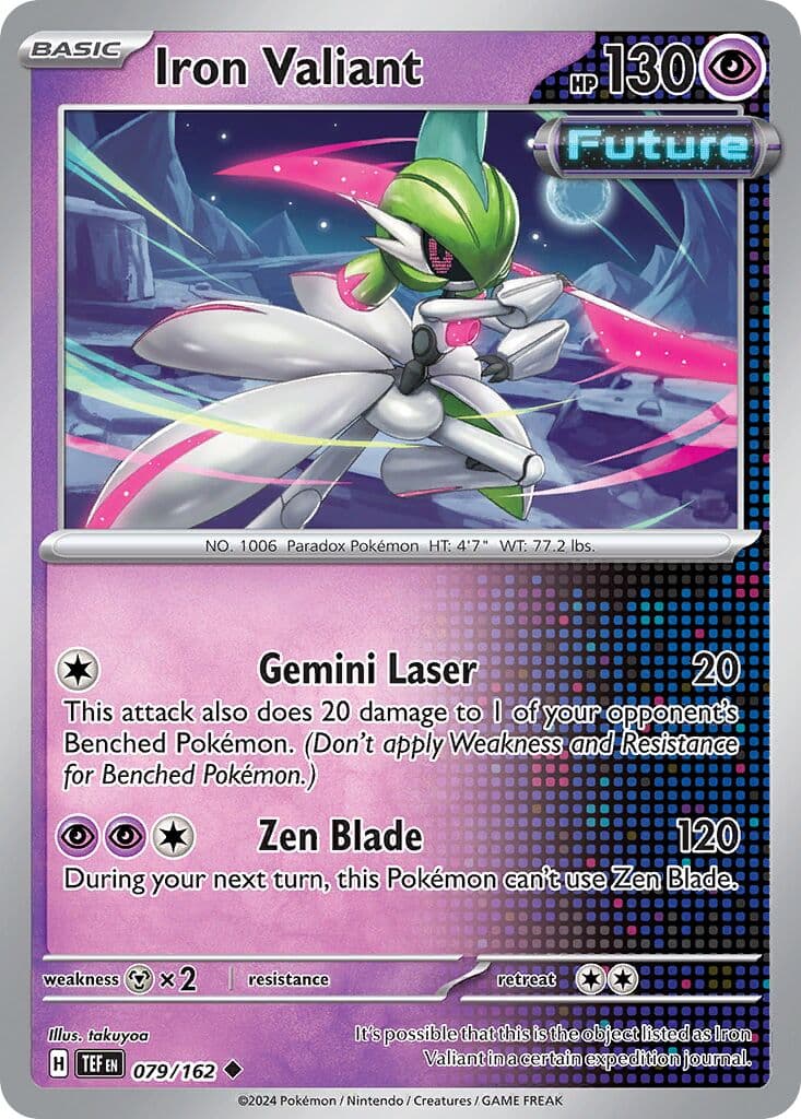 Temporal Forces Pokemon card #079 - high resolution TCG trading card image