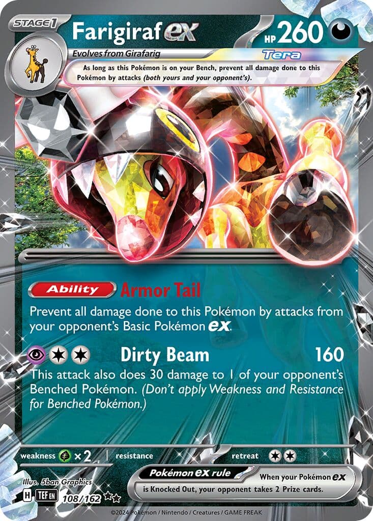 Temporal Forces Pokemon card #108 - high resolution TCG trading card image