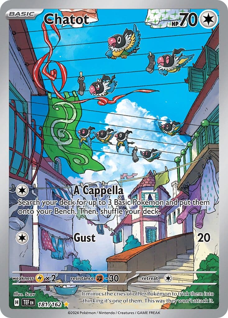 Temporal Forces Pokemon card #181 - high resolution TCG trading card image