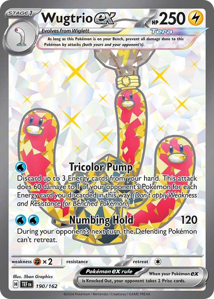 Temporal Forces Pokemon card #190 - high resolution TCG trading card image