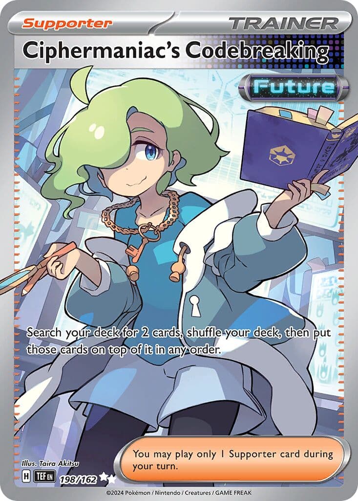 Temporal Forces Pokemon card #198 - high resolution TCG trading card image