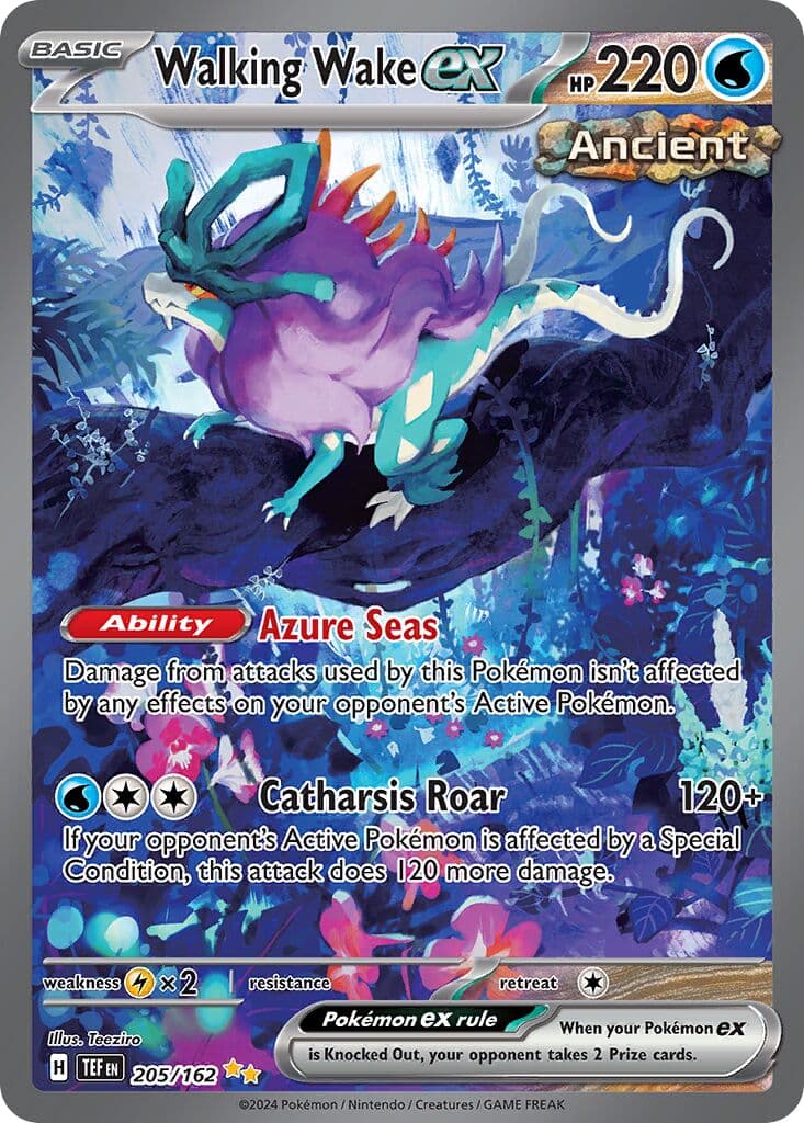 Temporal Forces Pokemon card #205 - high resolution TCG trading card image