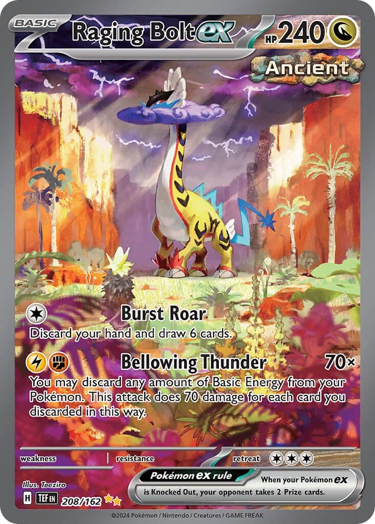 Temporal Forces Pokemon card #208 - high resolution TCG trading card image
